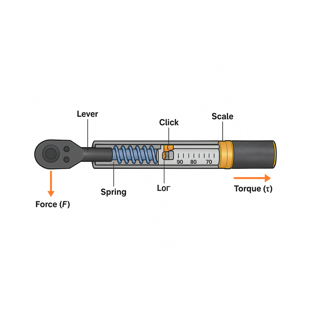 Working Principle of a Mechanical Torque Wrench