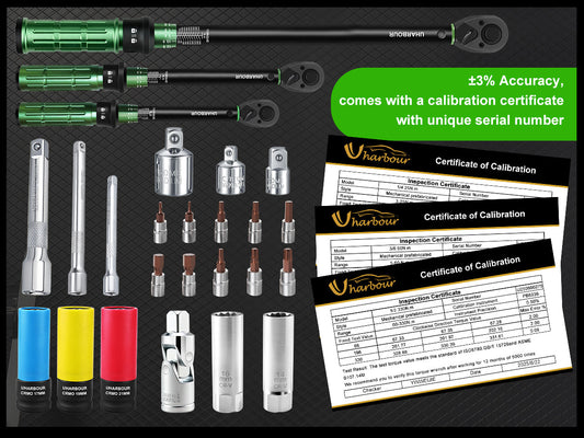 Enhance Precision with the Uharbour Torque Wrench Set