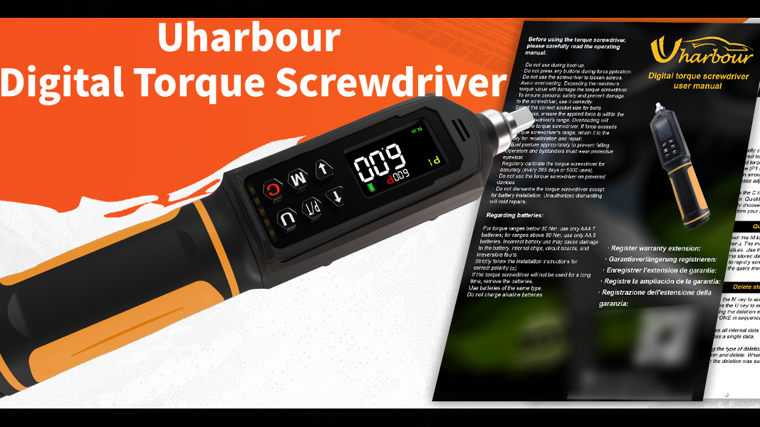 Uharbour Torque Screwdriver Review: Precision in the Palm of Your Hand